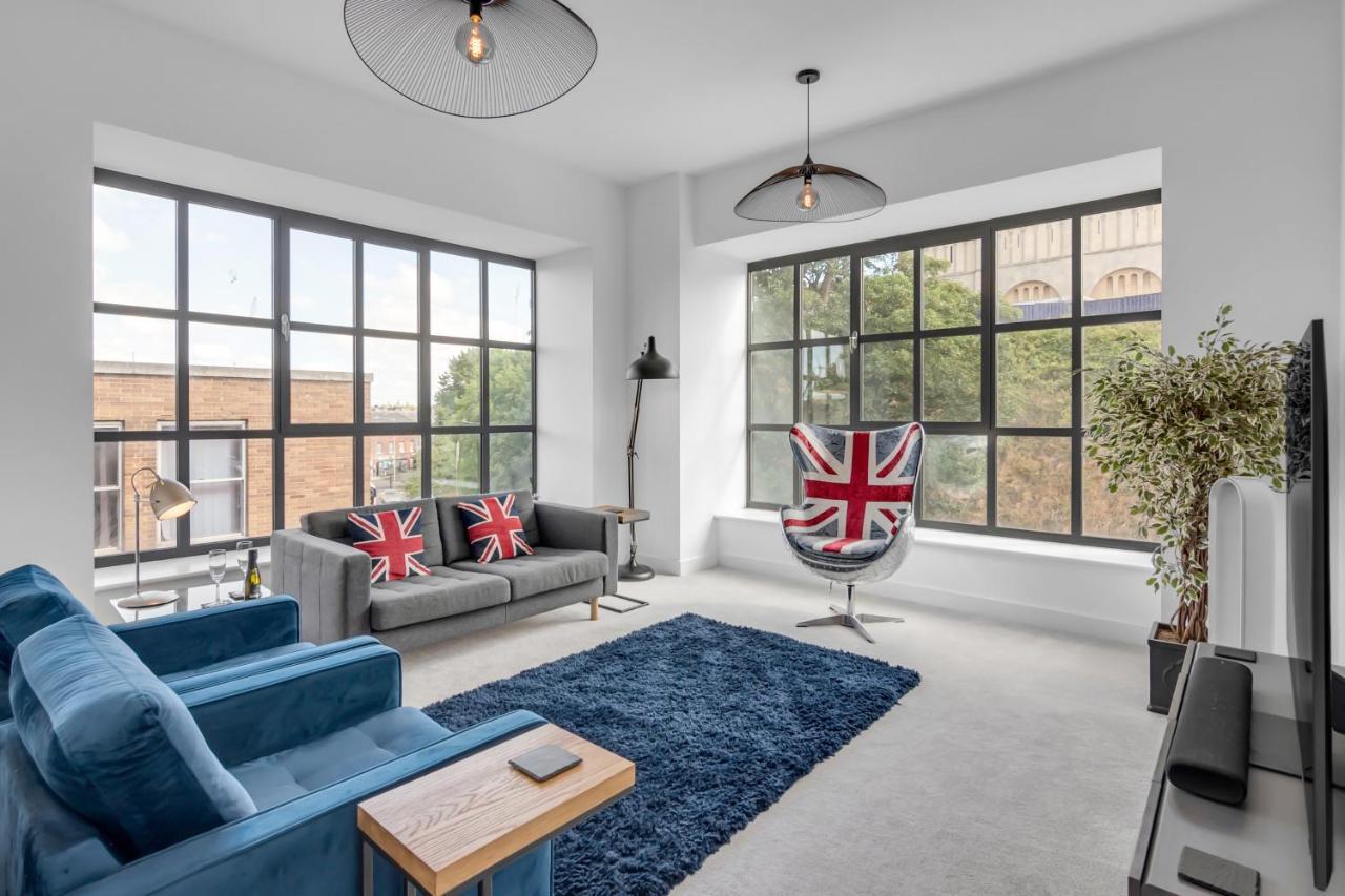 Furnished Modern Flat Overlooking Norwich Castle Exterior foto